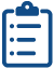 icon of paperwork on clipboard